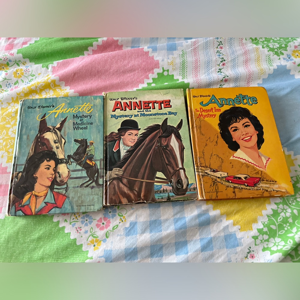 Set of 3 Walt Disney’s Annette Books